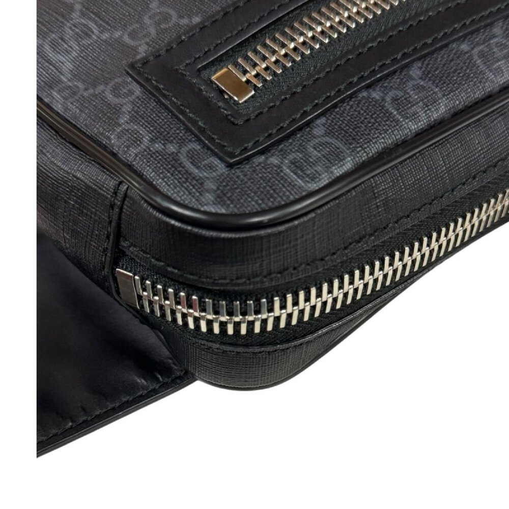 Gucci Sherry Body Bag GG Supreme Canvas Black - Picture 7 of 10